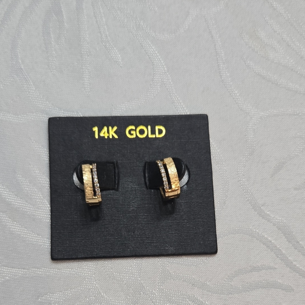 14K Gold Hoop Earrings